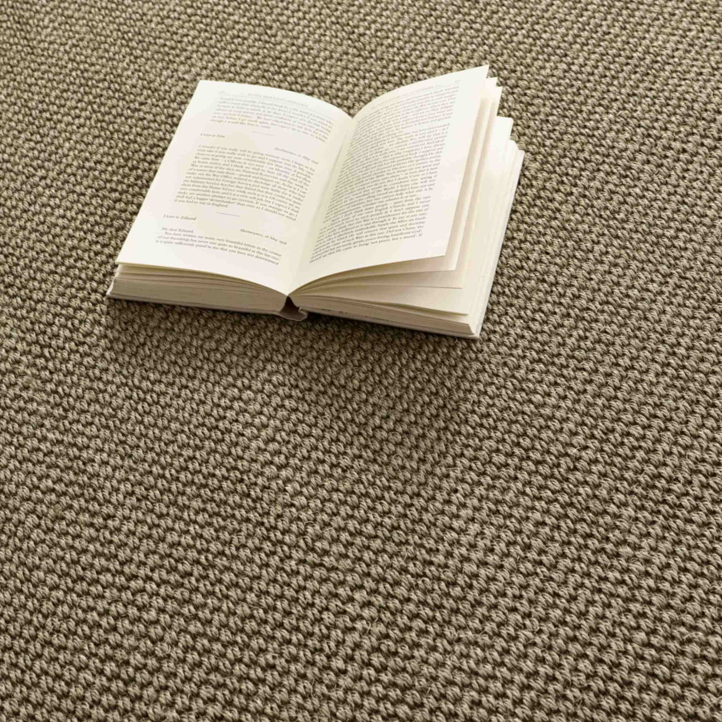 Bordered Sage Green Non-Slip Sisal Rug - PN Home