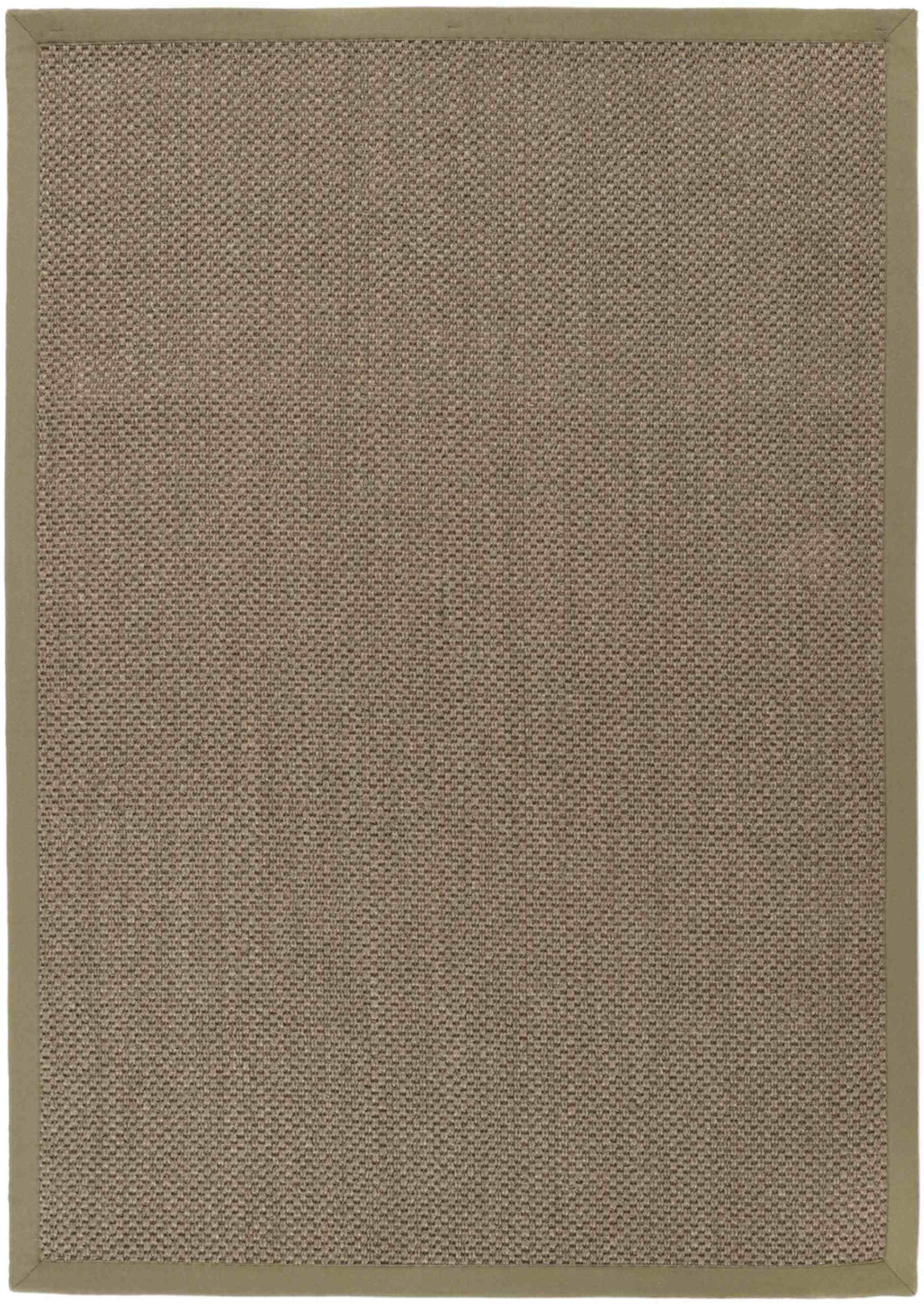 Bordered Sage Green Non-Slip Sisal Rug - PN Home