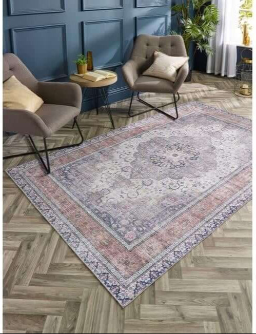 Washable Rug Eterna Medallion Design - PN Home