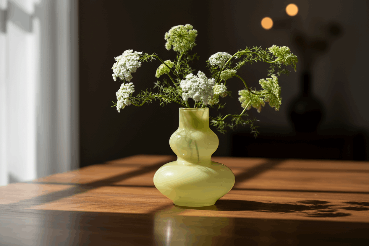 Vase Eldorado - CHARTREUSE - PN Home