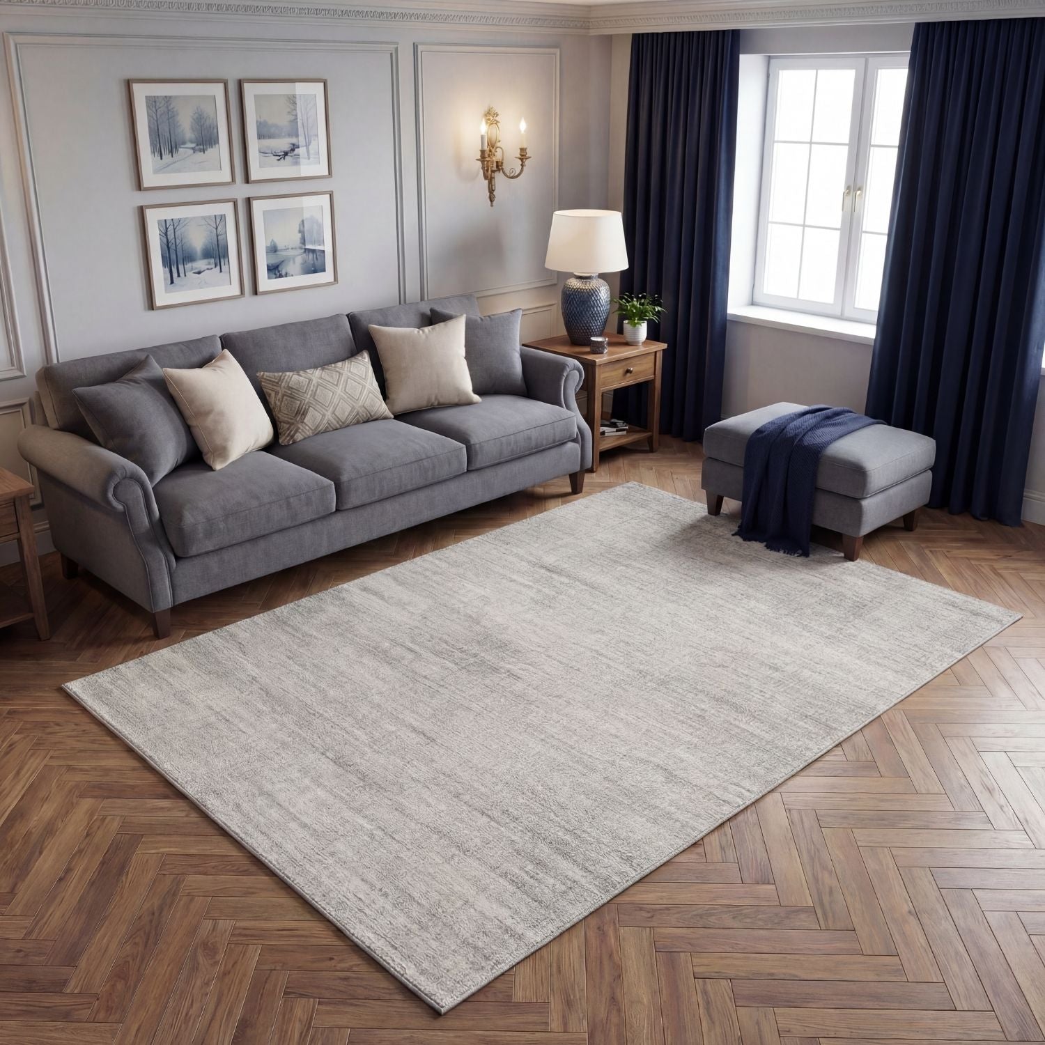 Montana Cream & Grey Rug | 3800 - PN Home