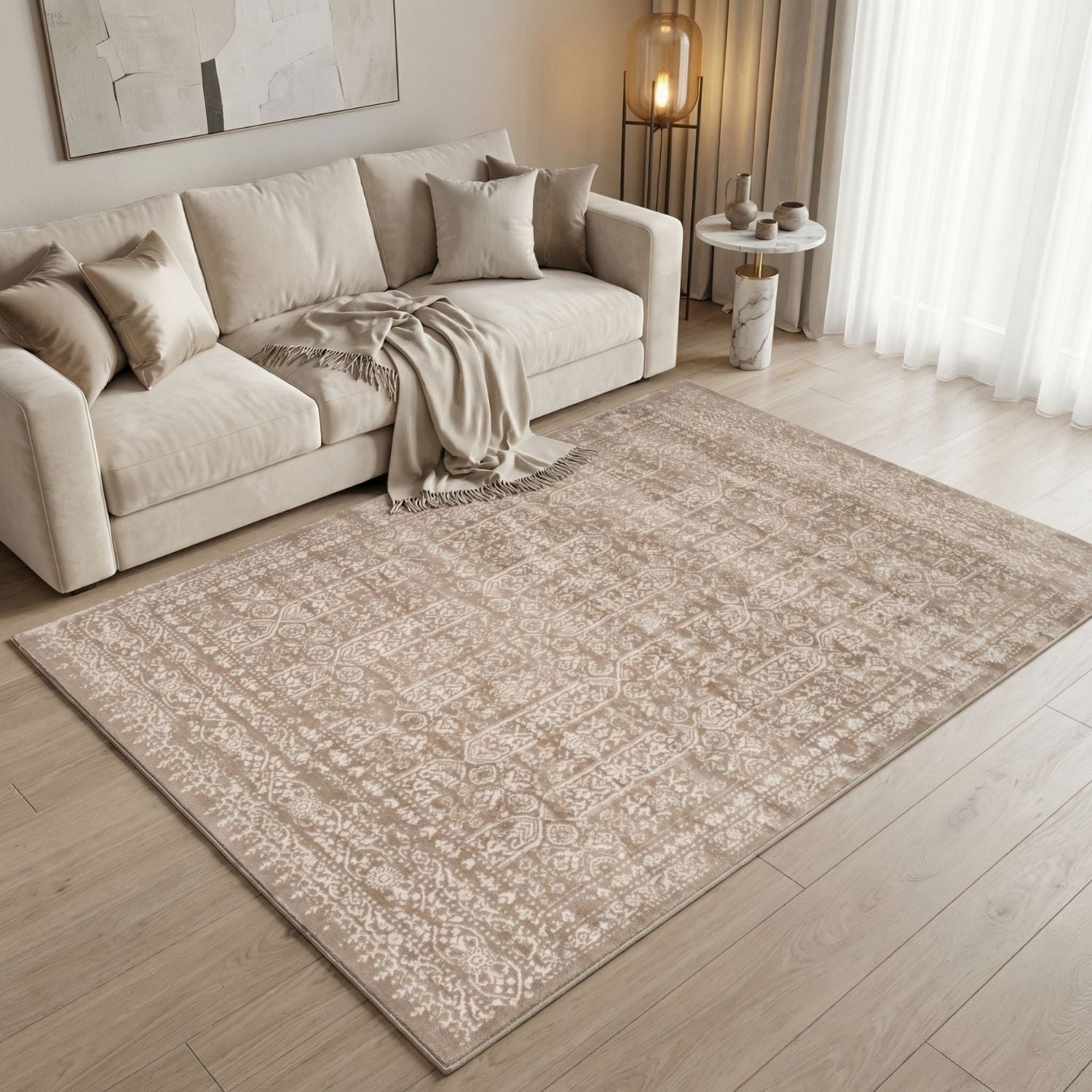 Montana Beige Rug | 3716B - PN Home