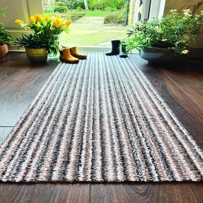 Candy Washable Mat Striped Design - PN Home