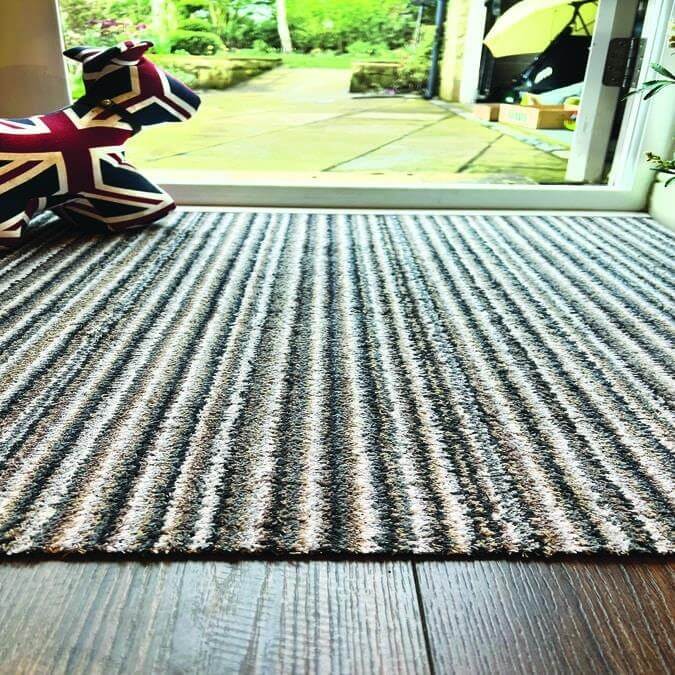 Candy Washable Mat Striped Design - PN Home