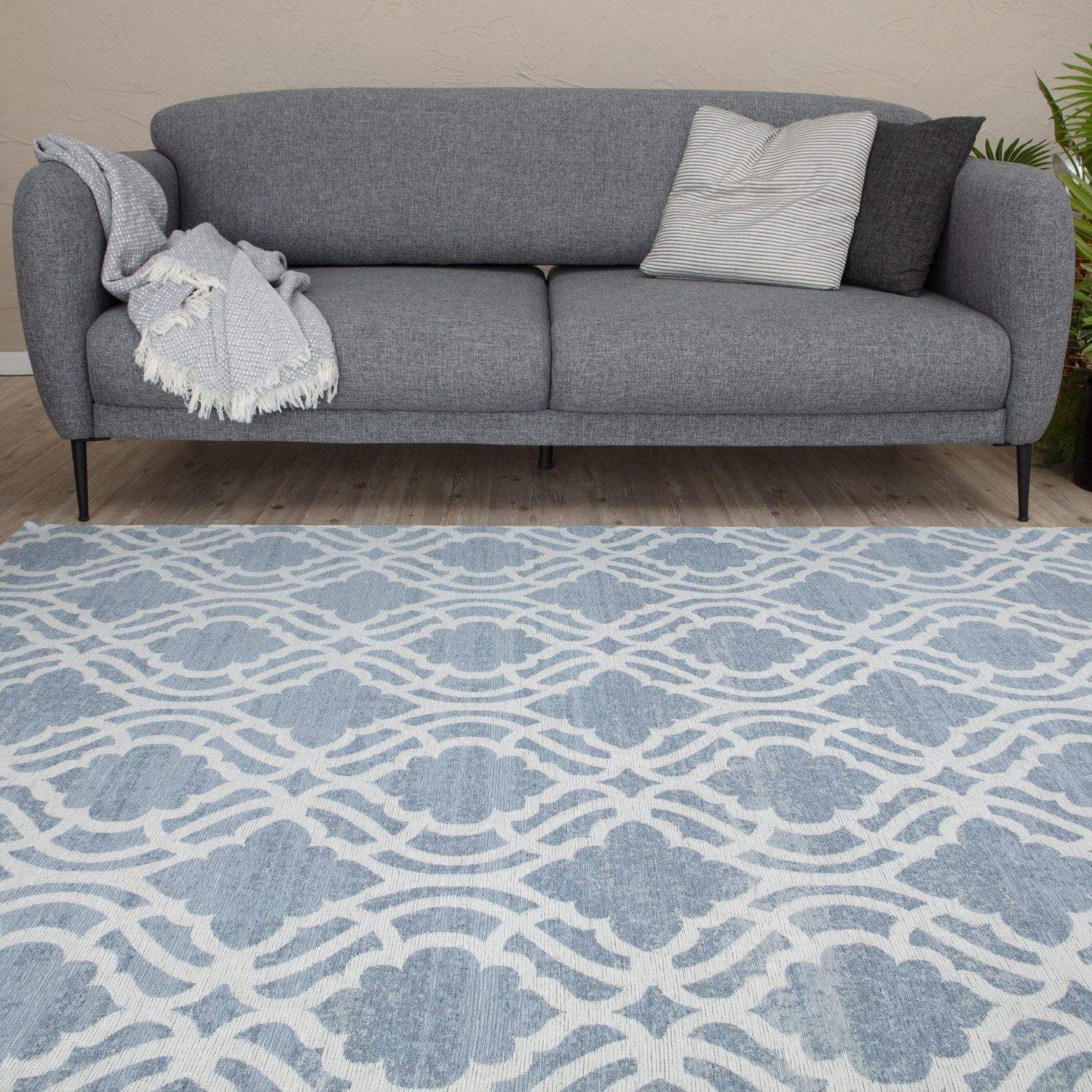 Washable Rug Carina Blue | 6903 - PN Home