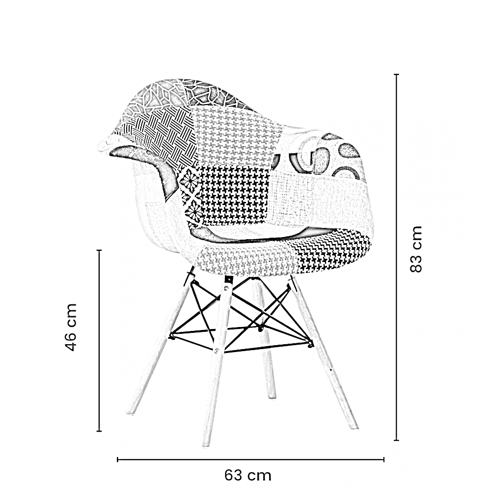 patchwork side chairs uk