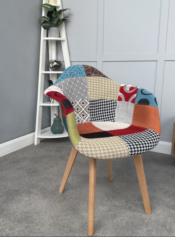 patchwork tub chair uk