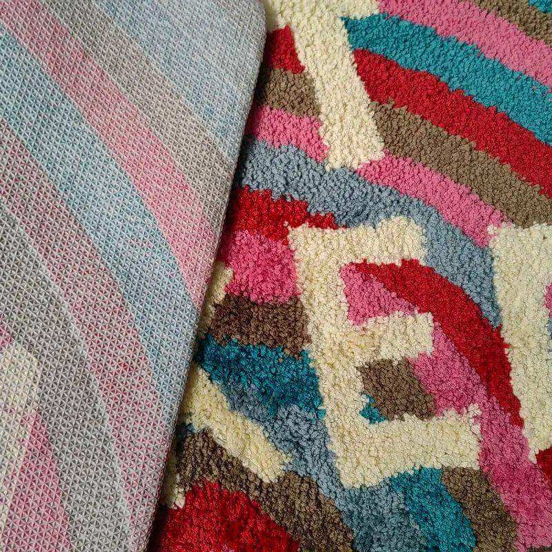 Rainbow Get Naked Bath Mat