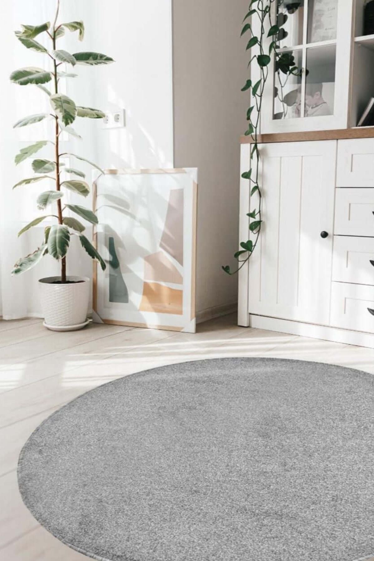 Relay Grey Recycled Low Pile Rug - PN Home
