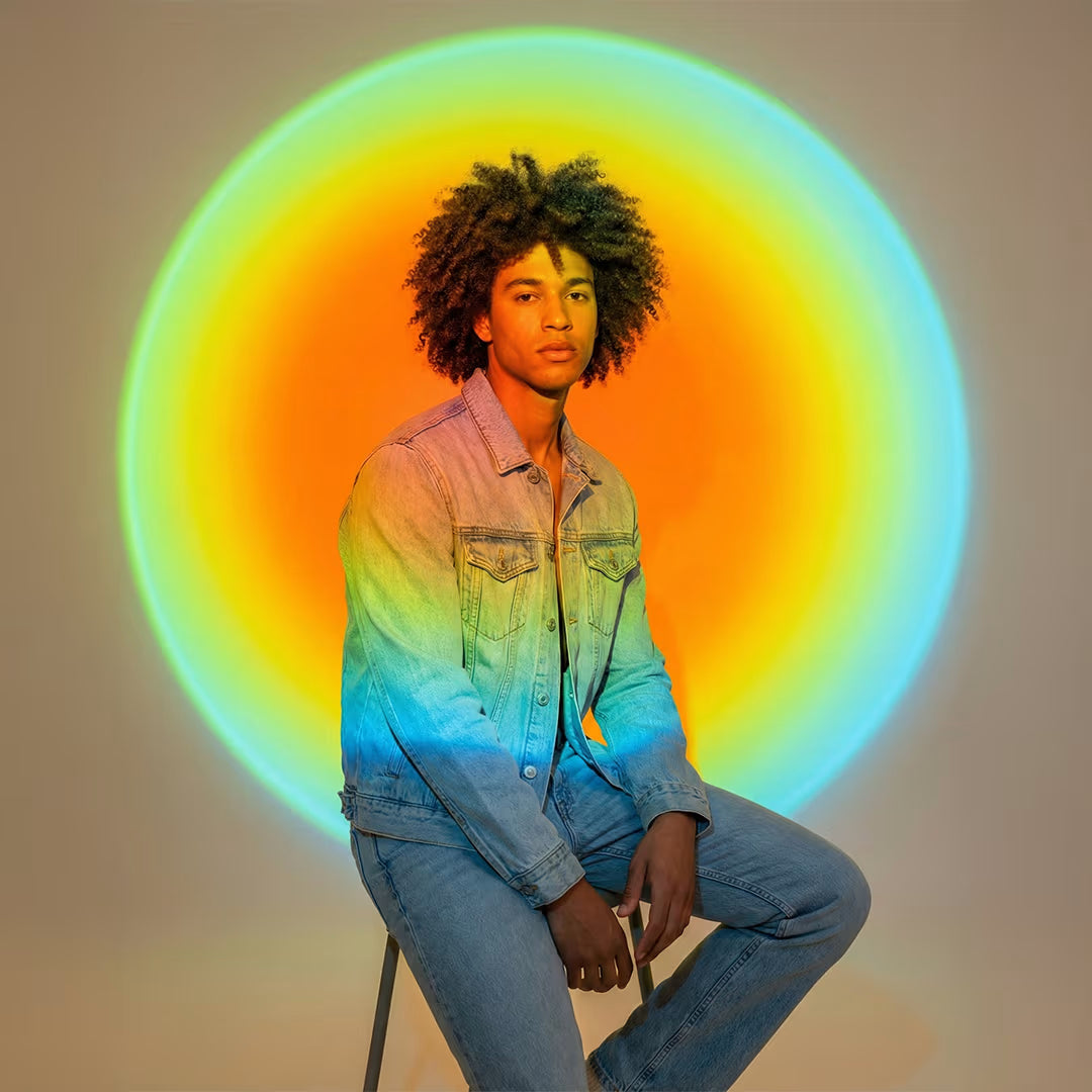 Sunset Glow Projection Lamp