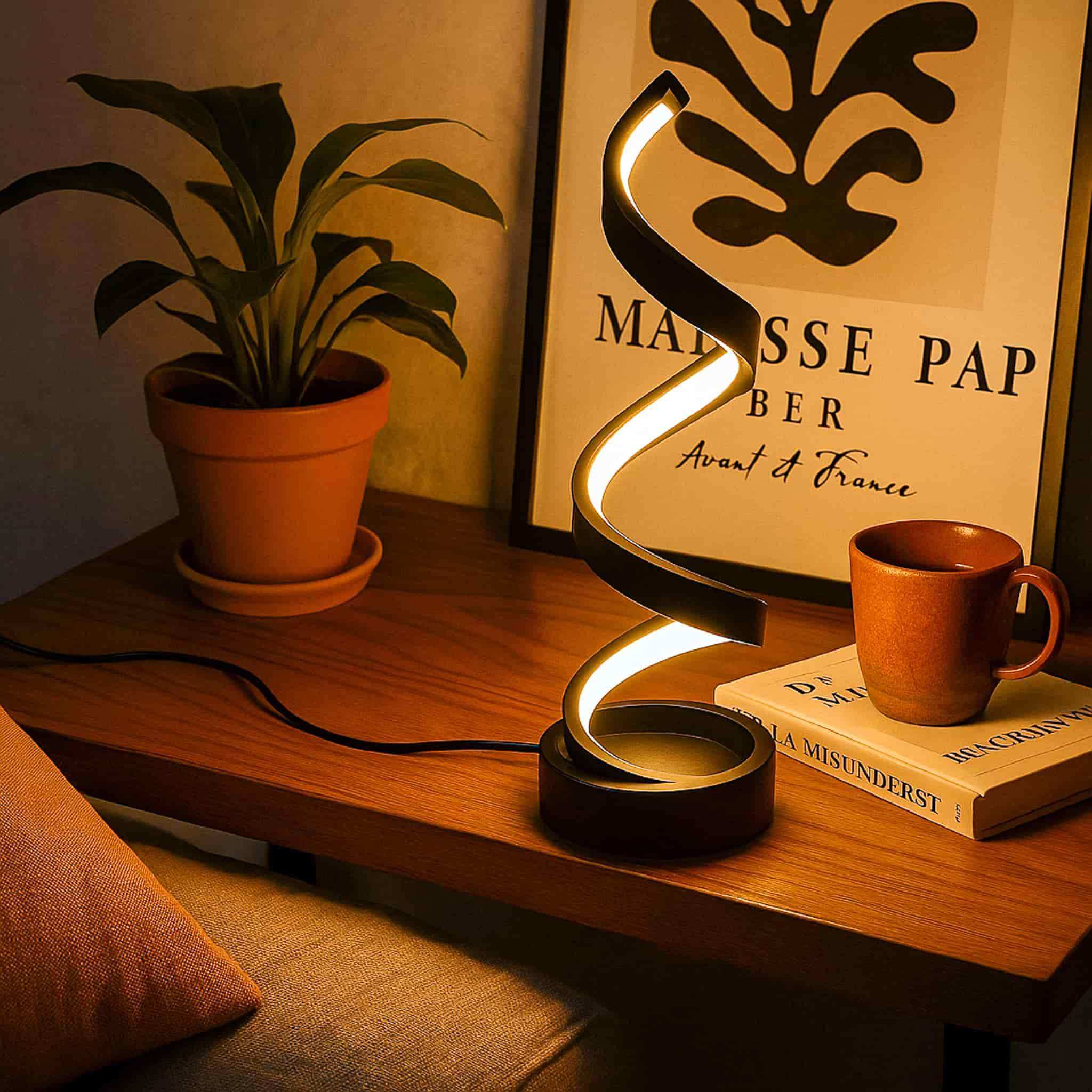 The Spiral Table Lamp