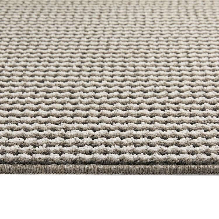 Twist Stripe Washable Mat and Runner Beige - PN Home