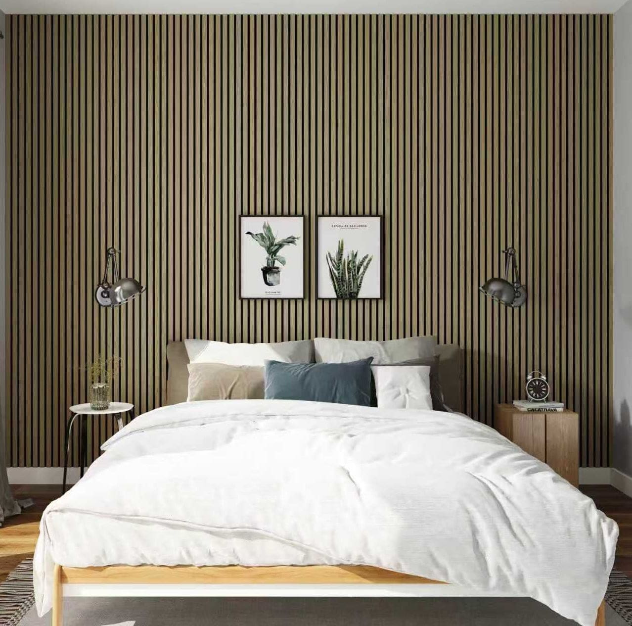 Walnut Acoustic Wall Panels - PN Home