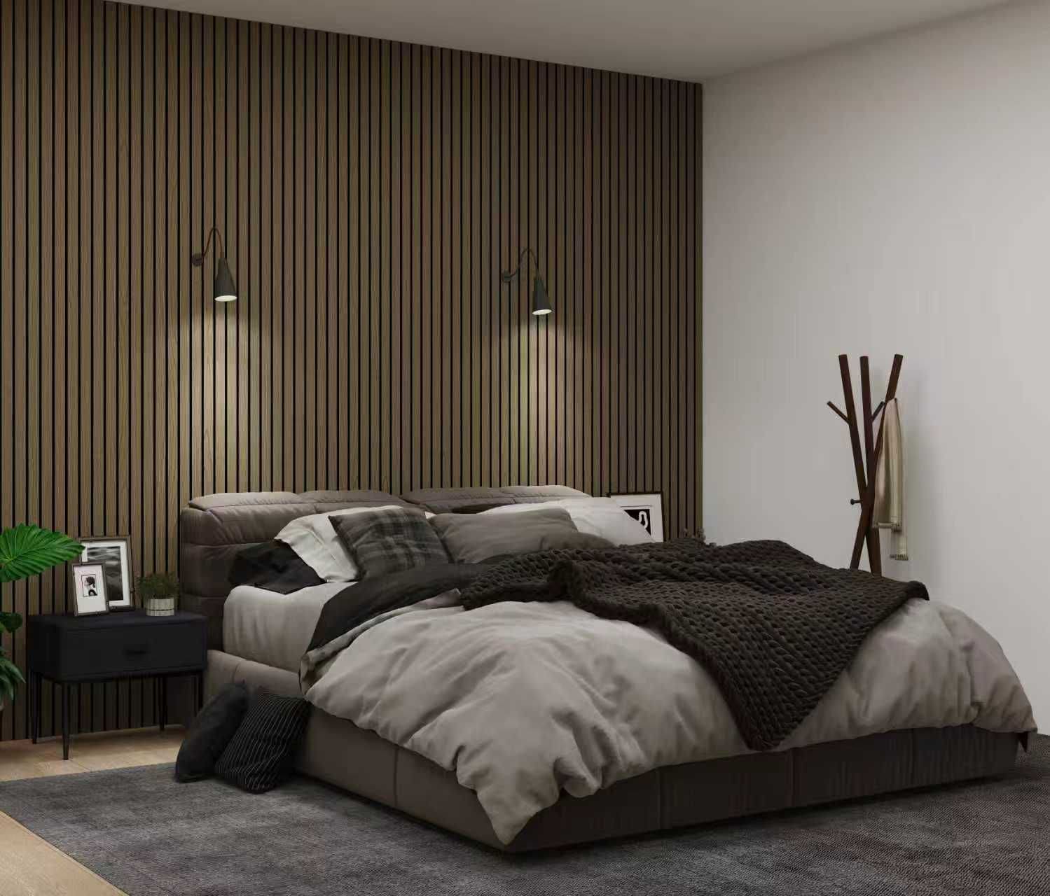 Walnut Acoustic Wall Panels