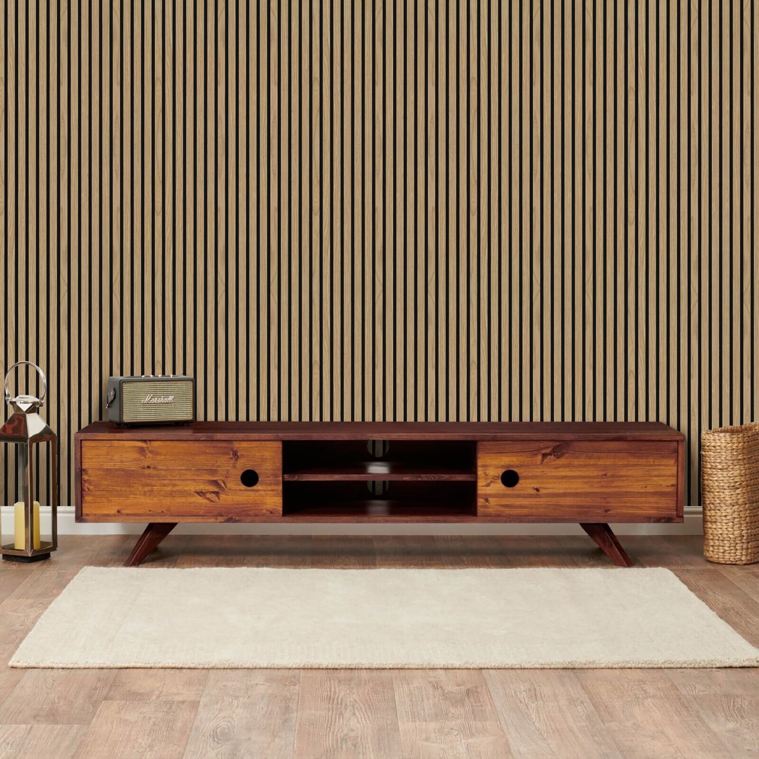 Walnut Acoustic Wall Panels