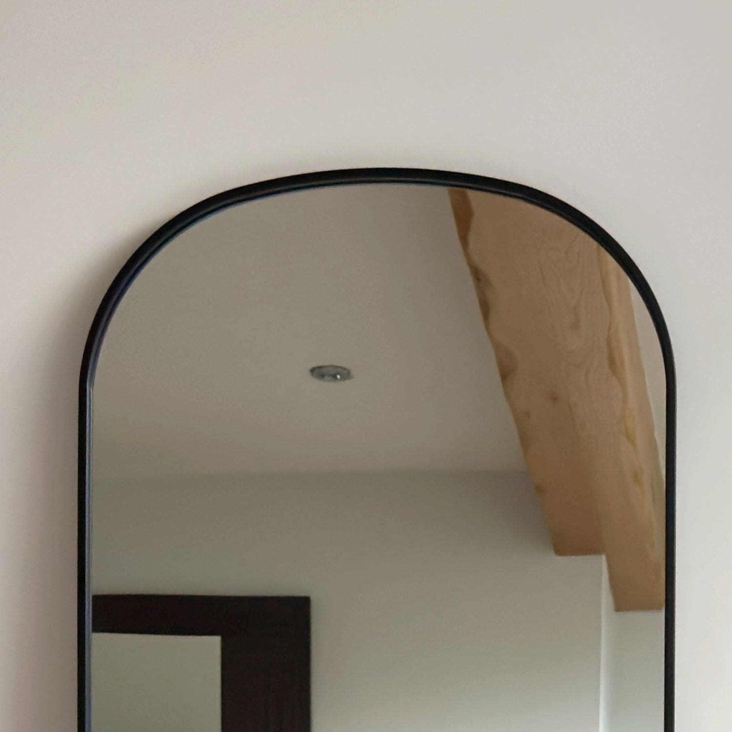 Yoko - Black Metal Gentle Arch Mirror - 150cm x 60cm - PN Home