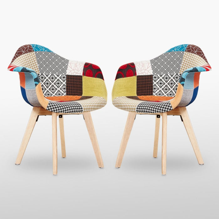 Affordable to Luxury Patchwork Dining Chairs UK – PN Home Patchwork Collection