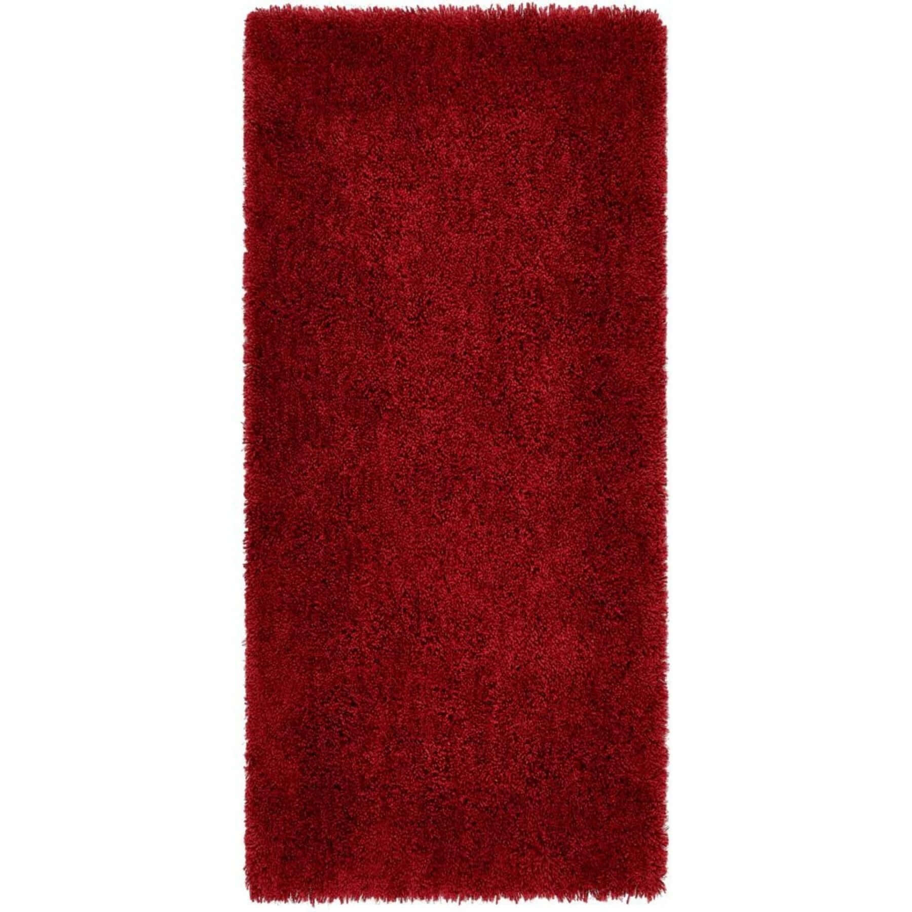 Chicago Red Shaggy Rug - PN Home