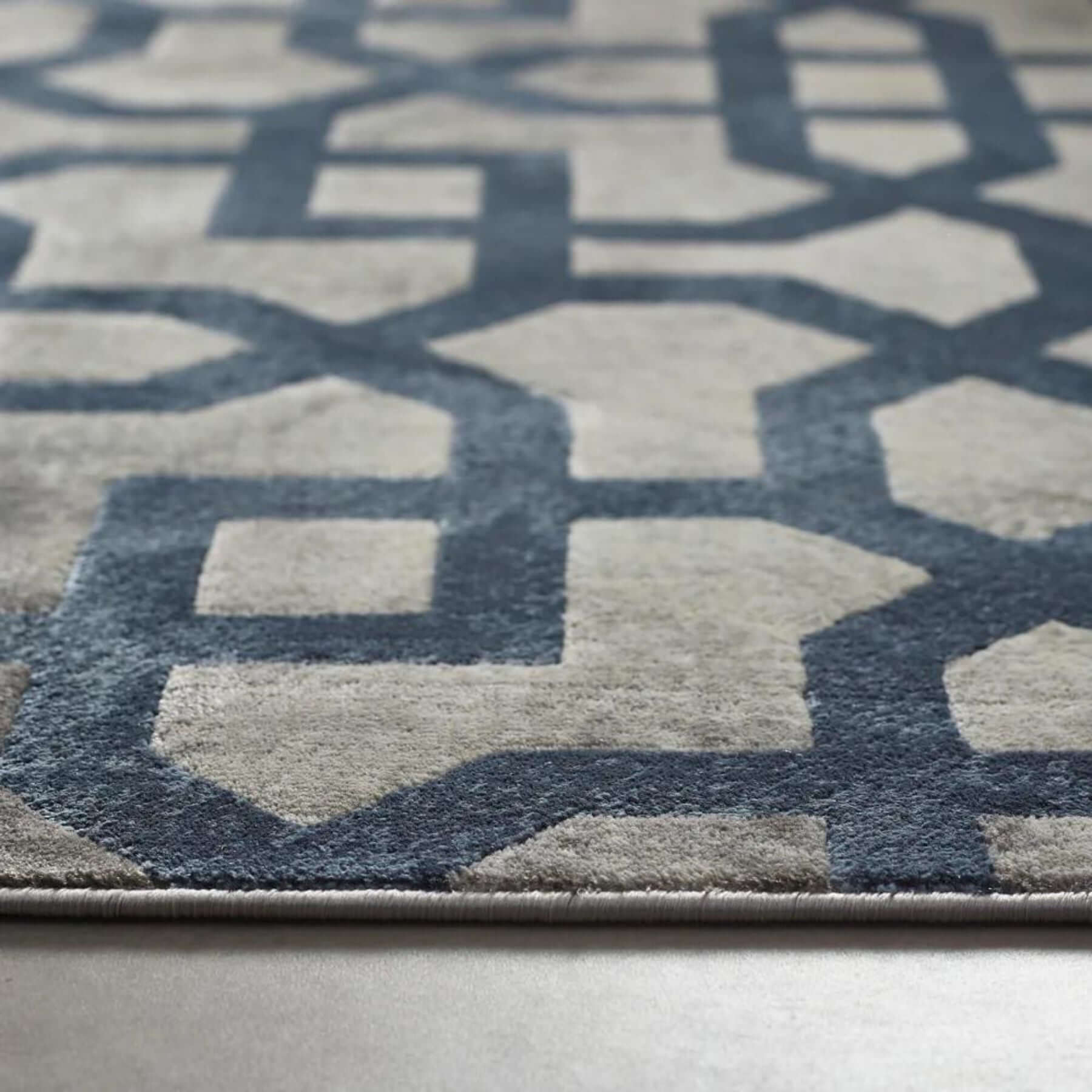 Avanti Navy Moroccan Rug - PN Home