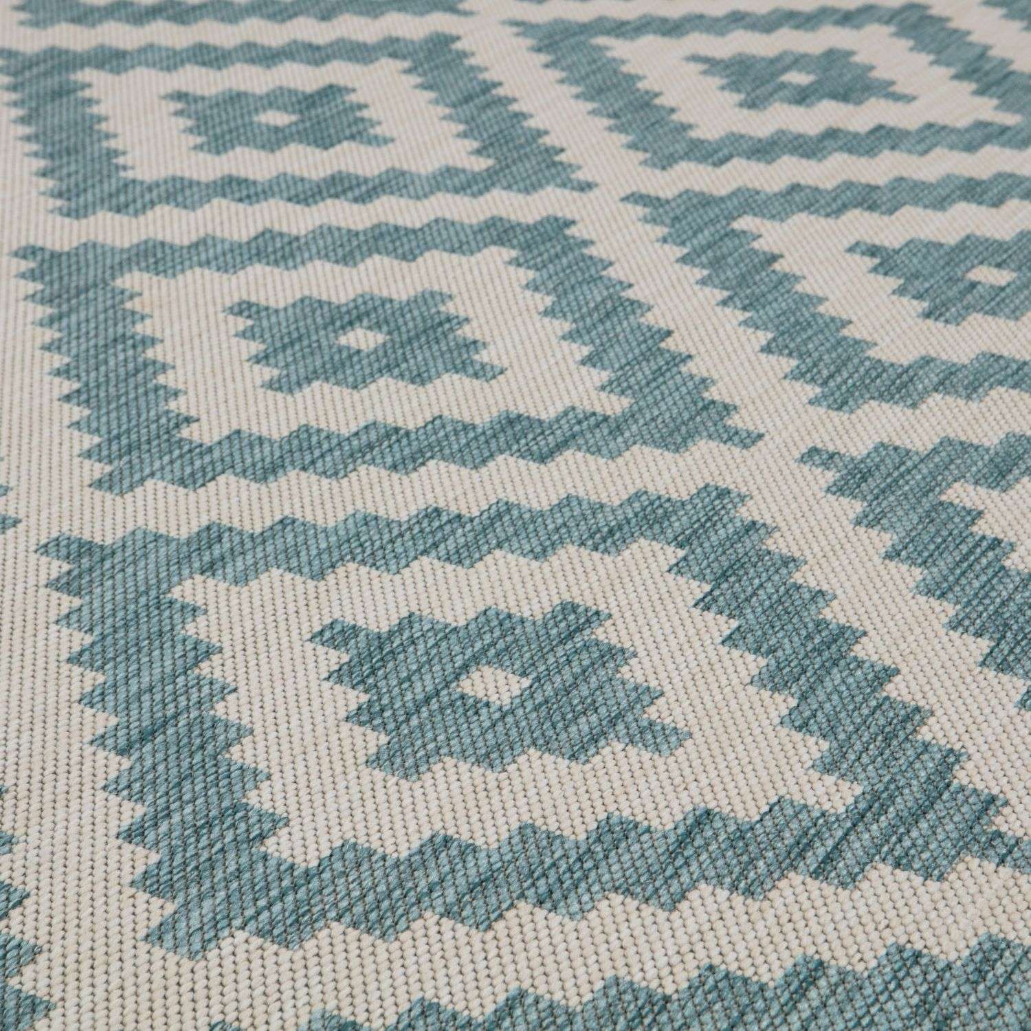 Ecology Outdoor Rug Aqua | 100AQ - PN Home