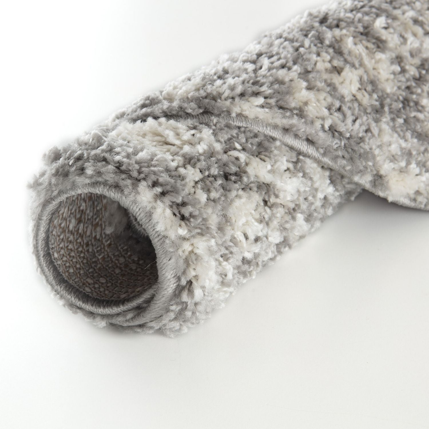 Moroccan Grey Shaggy Rug | 1010 - PN Home