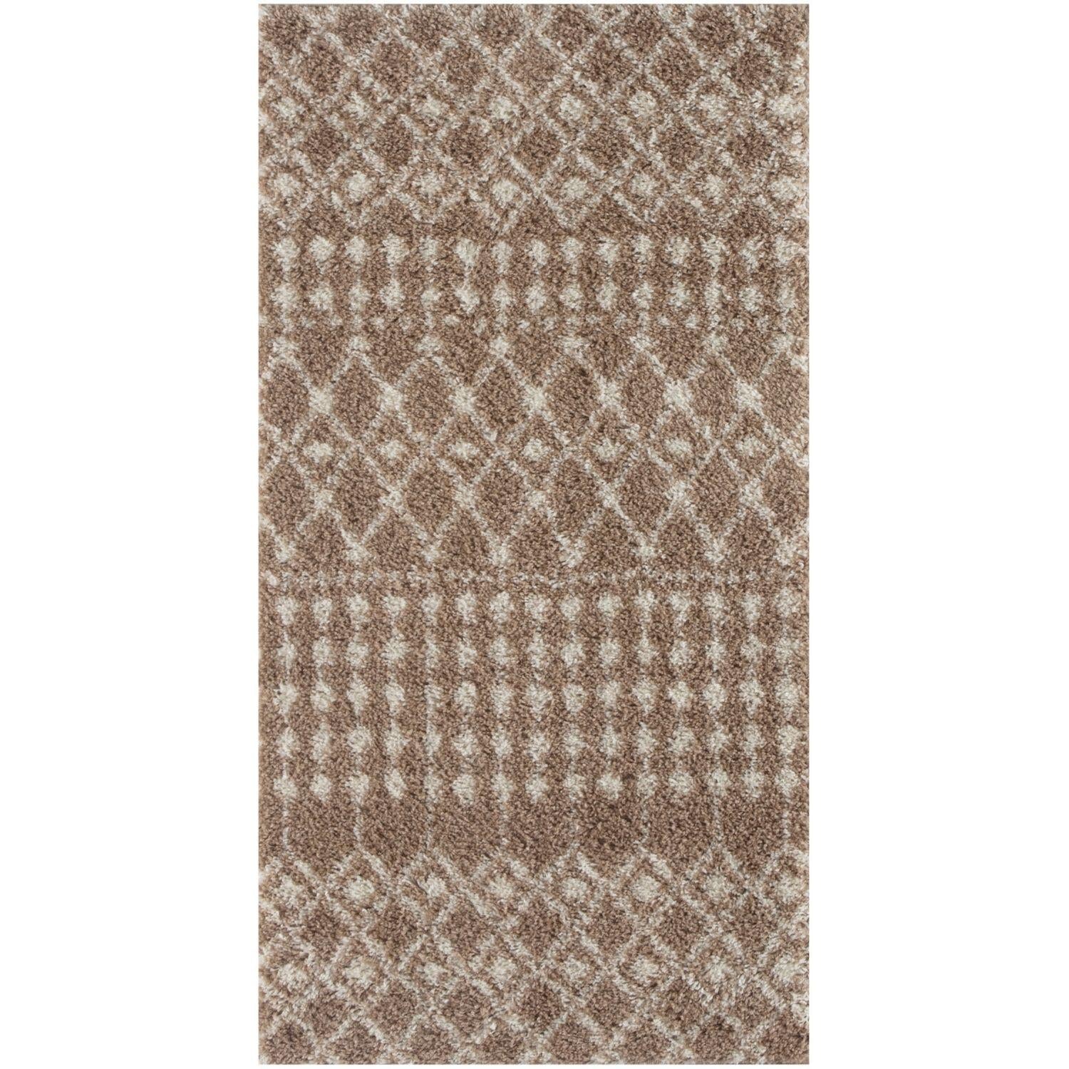 Moroccan Beige Shaggy Rug | 1020 - PN Home