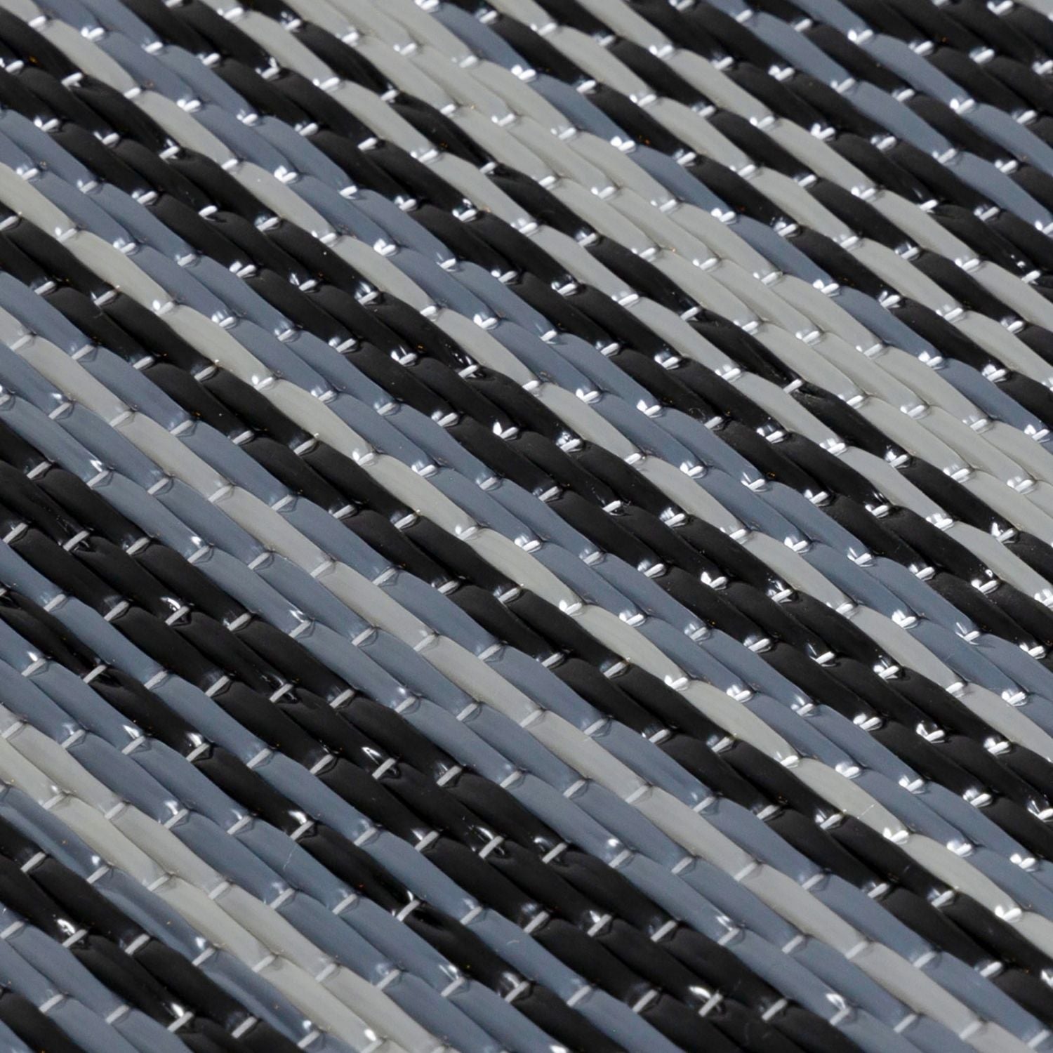 Rainbow Outdoor Rug Dark Grey | 1020 - PN Home