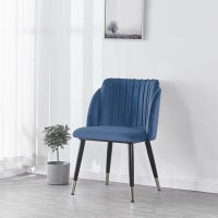 Milano Duke LUX Dining Set | a Walnut Dining Table & 6 Velvet Dining Chairs with Silver End Caps