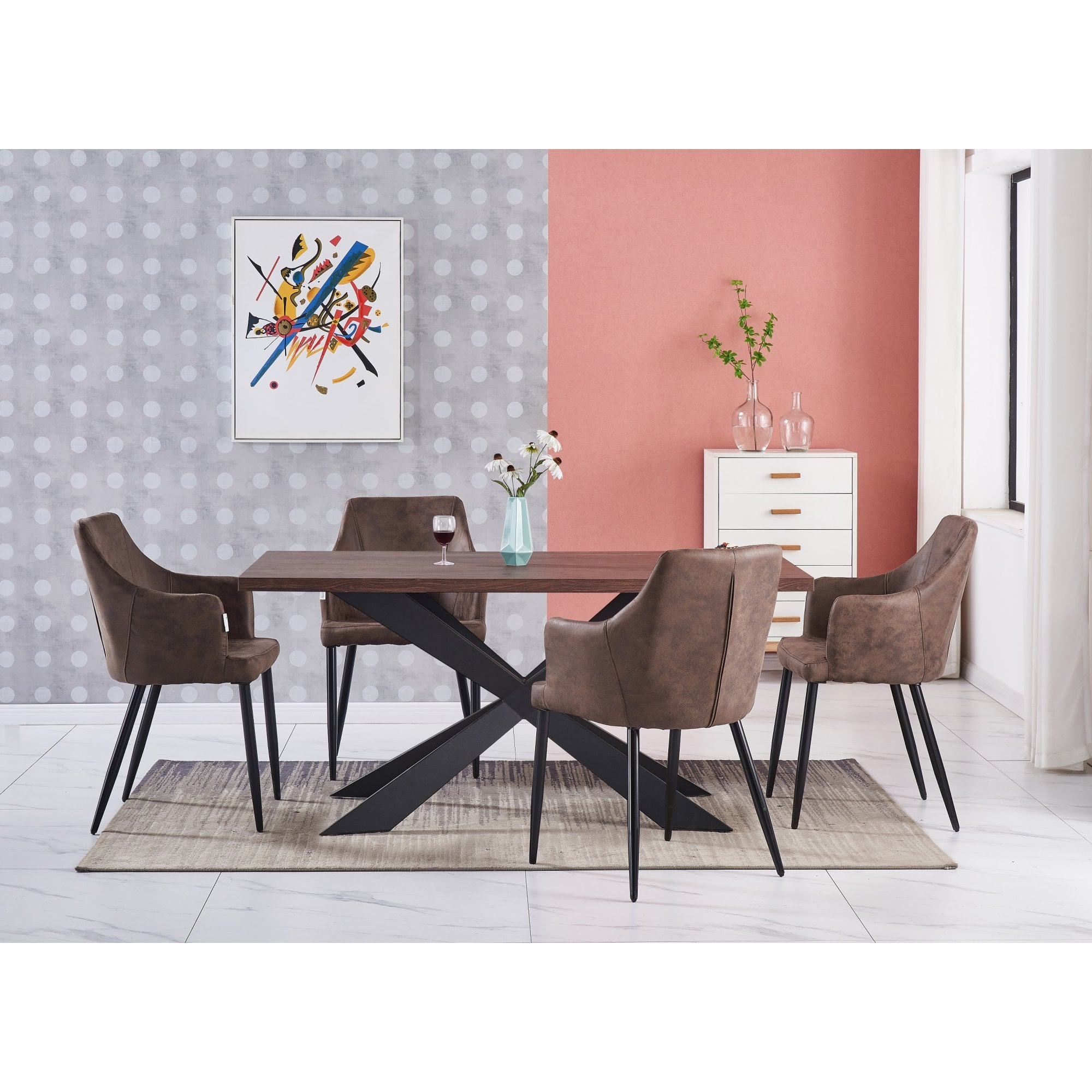 Zarah Duke Dining Set 6