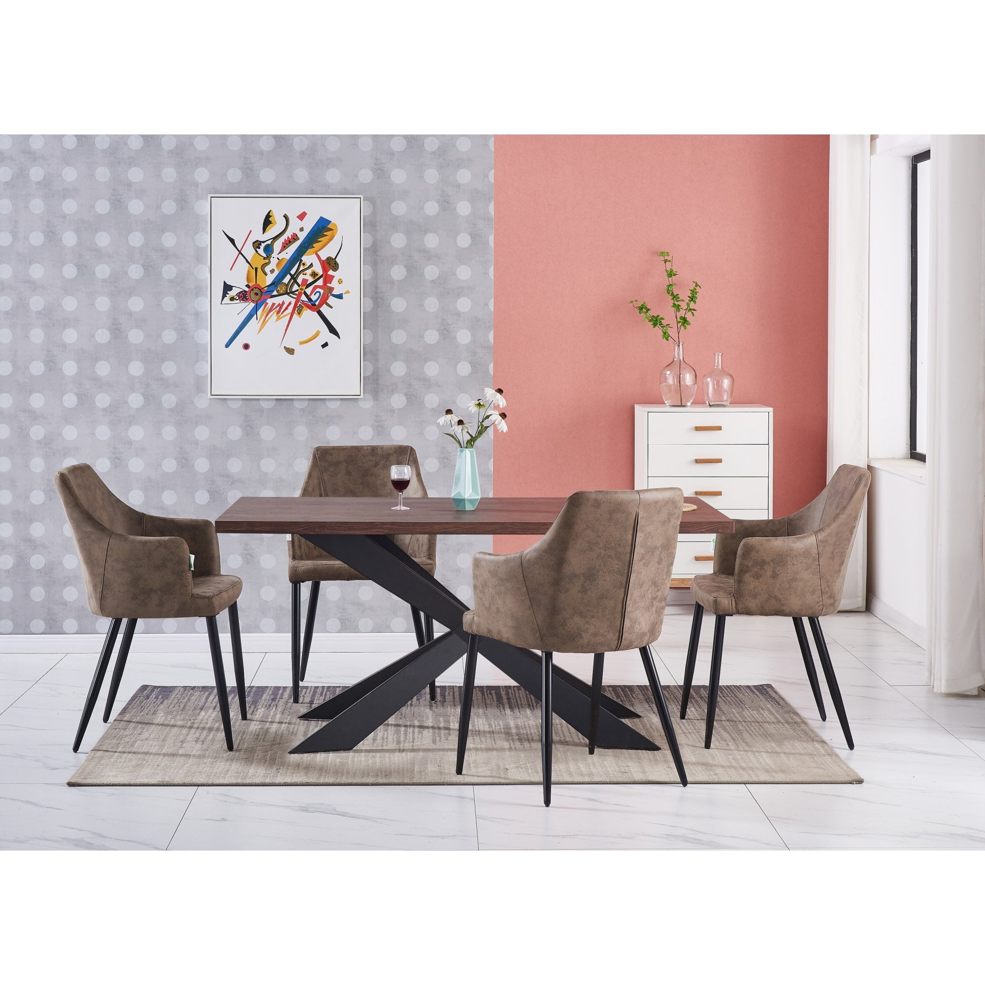 Zarah Duke Dining Set 6