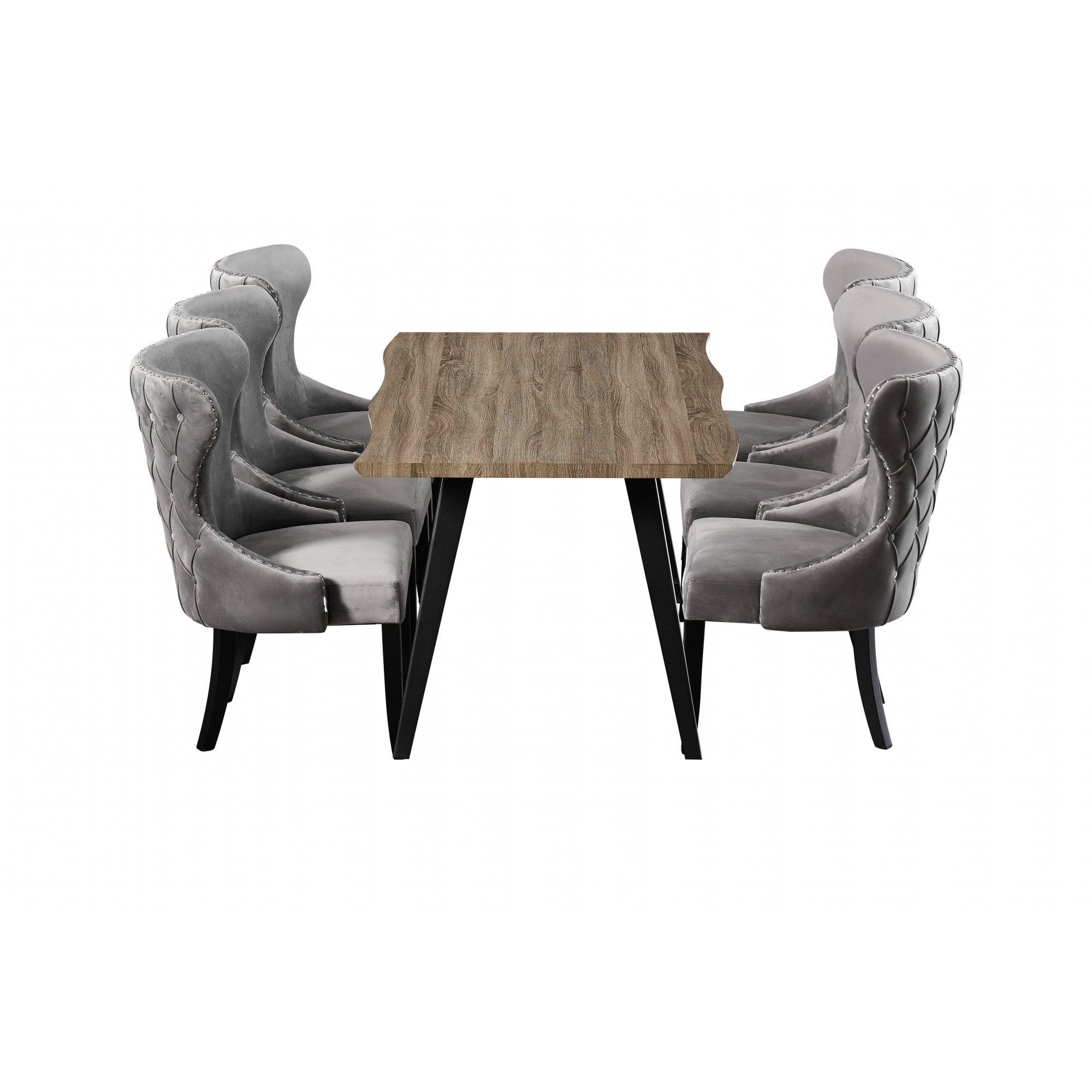 Mayfair Rocco Lux Dining Set
