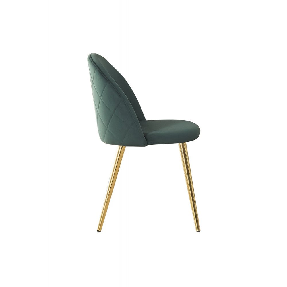 Lucia Deluxe Velvet Chair