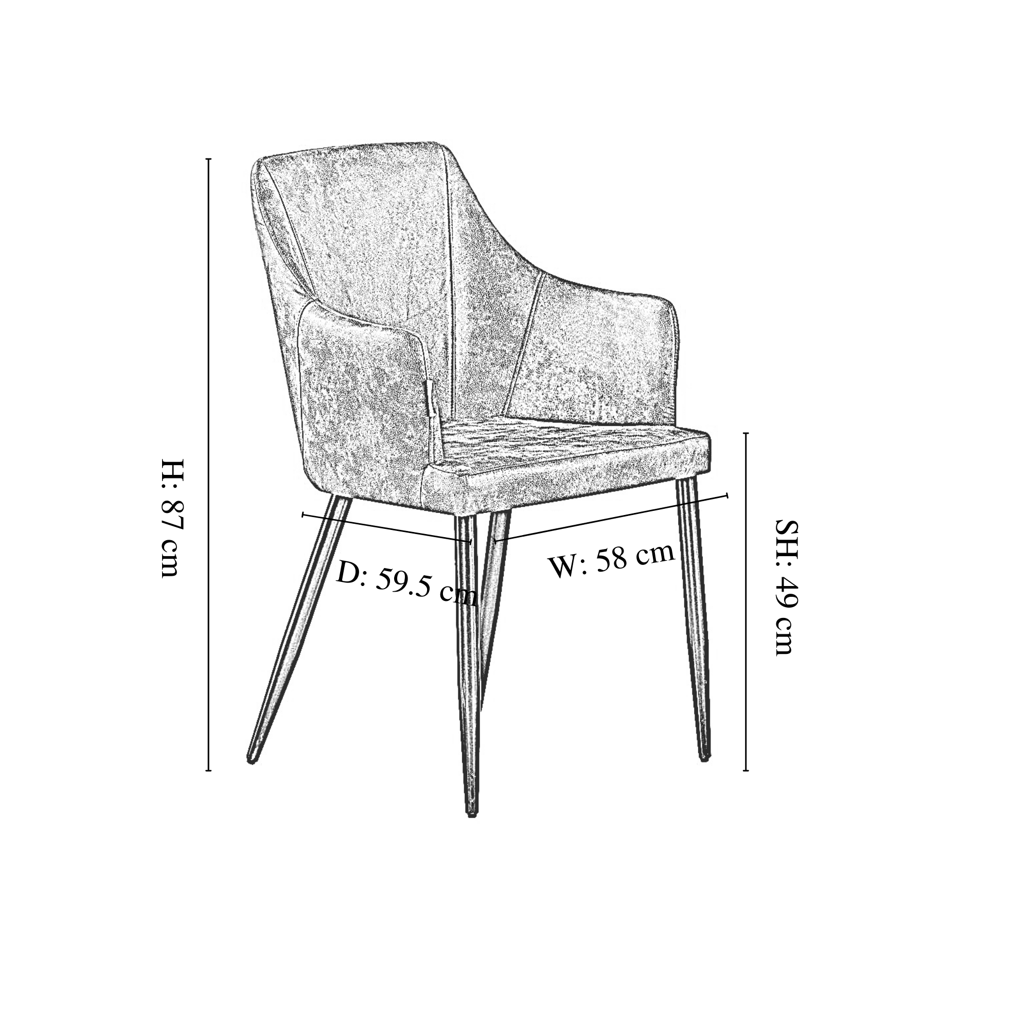 Zarah Duke Dining Set 6