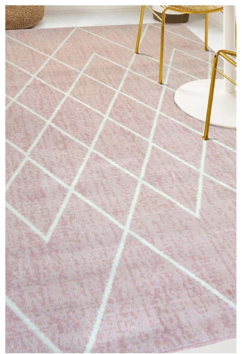 Maestro Berber Pink Rug | 3649 GB33 - PN Home