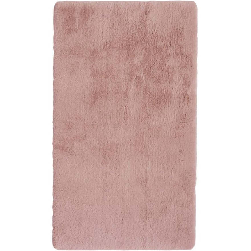 Luxury Pink Faux Fur Rug - PN Home