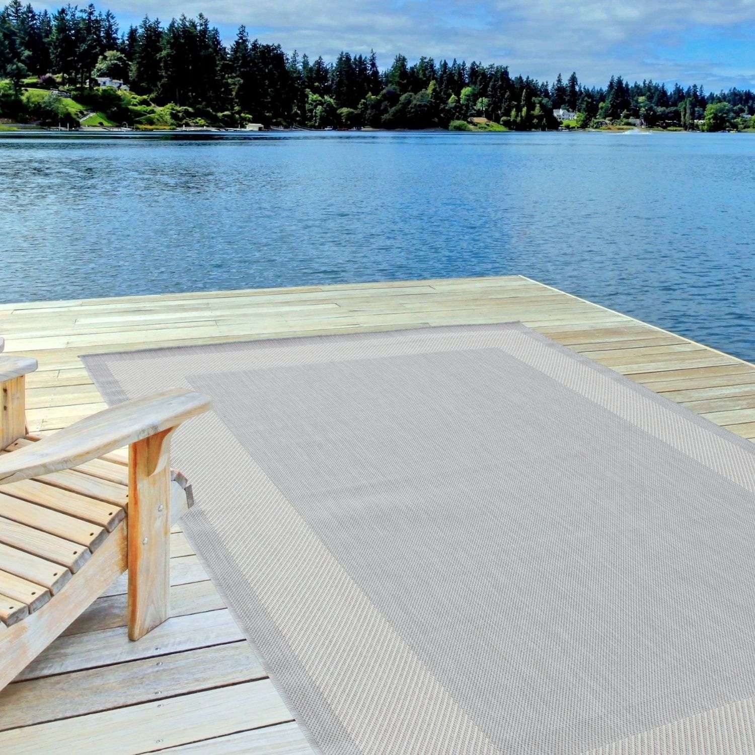 Ecology Outdoor Rug Grey | 200g - PN Home