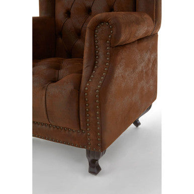 Regents Park Brown Tall Porter Chair