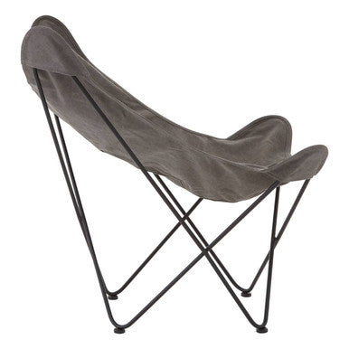Papillon Grey Butterfly Chair - PN Home