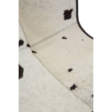 Buffalo Black and White Cowhide Butterfly Chair - PN Home