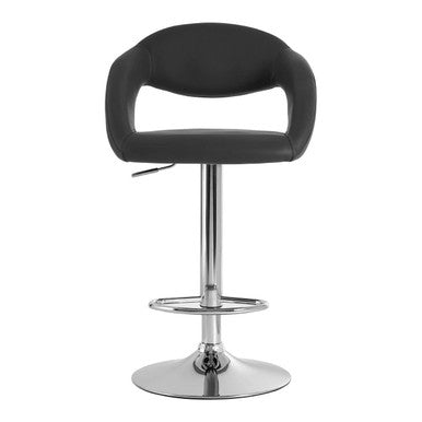 Taylor Grey Faux Leather Bar Chair - PN Home