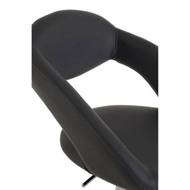 Taylor Grey Faux Leather Bar Chair - PN Home