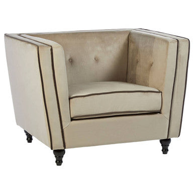 Ferris Mink Velvet Chair - PN Home