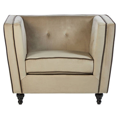 Ferris Mink Velvet Chair - PN Home