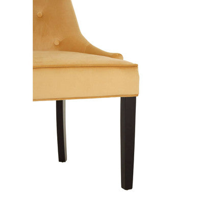 Daxton Ochre Velvet Dining Chair - PN Home