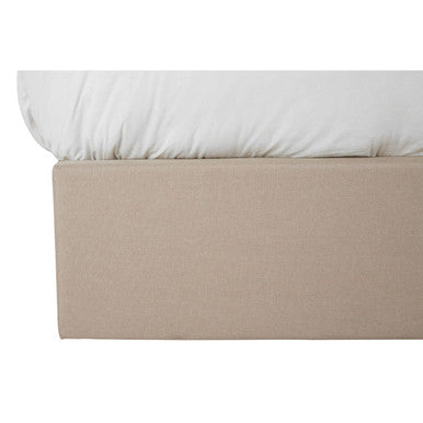 Hannah Beige Ottoman Double Bed