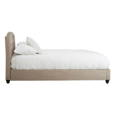 Josephine Mink Brushed Velvet Double Bed - PN Home
