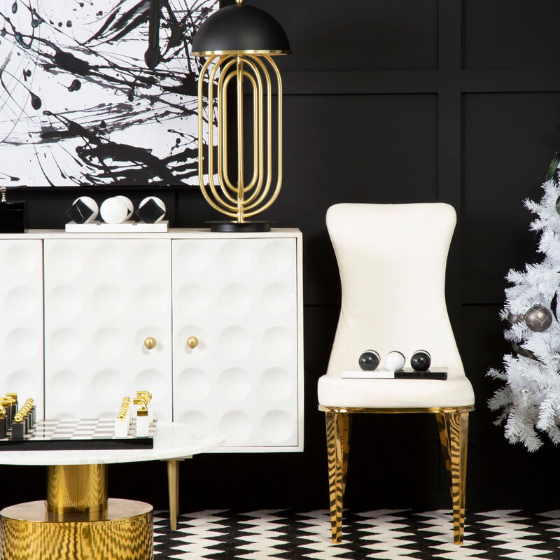 Forli White Dining Chair - PN Home