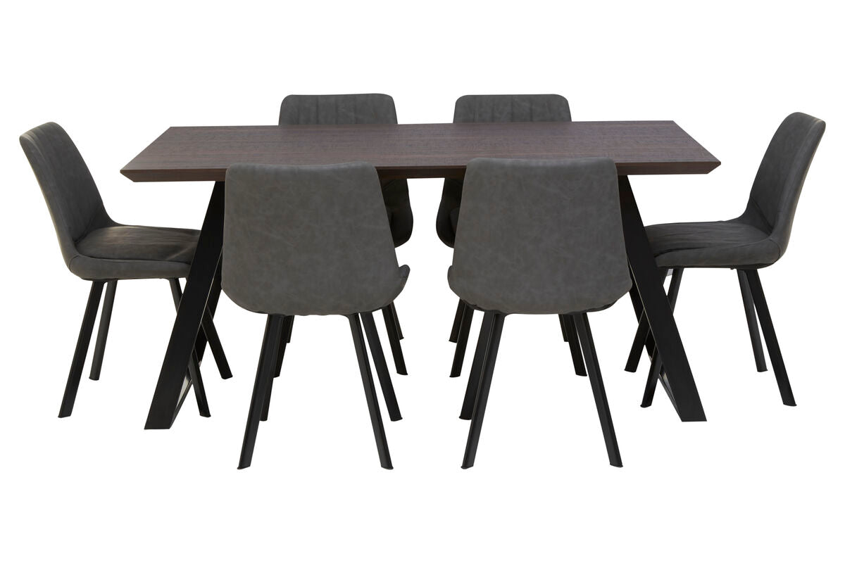 Westford Dining Table With 6 Chairs Set - PN Home