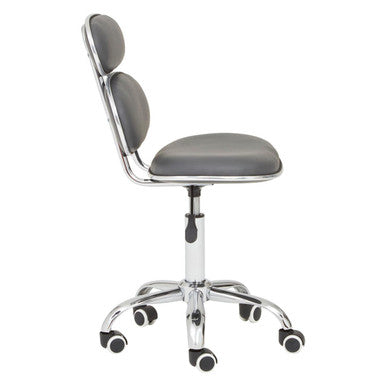 Fran Grey Pu Home Office Chair - PN Home