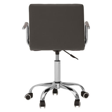 Finn Grey Home Office Chair With Swivel Base - PN Home